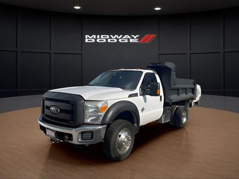 Used 2011 Ford F550 4x4 Regular Cab Super Duty w/ Payload Upgrade Pkg image 2