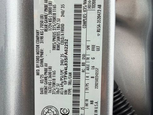Used 2025 Ford F150 Tremor w/ Equipment Group 402A High AWD/4WD image 29