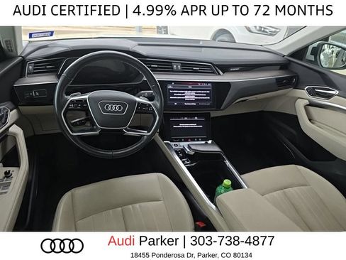 Used 2024 Audi Q8 e-tron Premium Plus w/ Premium Plus Package AWD/4WD image 9