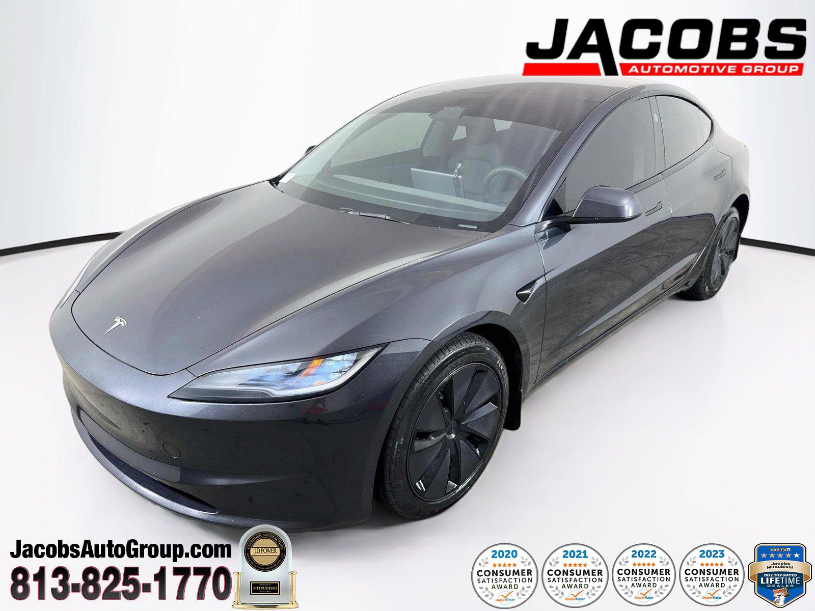 Used 2025 Tesla Model 3 Long Range RWD image 1