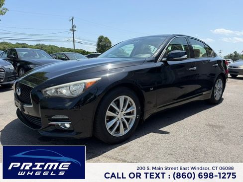 Used 2014 INFINITI Q50 Premium w/ Deluxe Touring Package AWD/4WD image 3