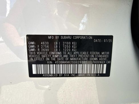 Used 2025 Subaru Legacy Limited w/ Popular Package #3 AWD/4WD image 33