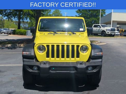 Certified 2023 Jeep Wrangler Unlimited Sport AWD/4WD image 8