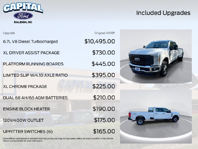Used 2024 Ford F350 XL w/ XL Driver Assist Package AWD/4WD image 3