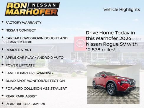 Certified 2026 Nissan Rogue SV AWD/4WD image 16