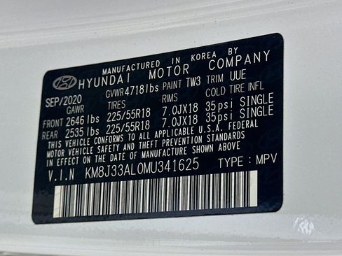 Used 2021 Hyundai Tucson Ultimate FWD image 12