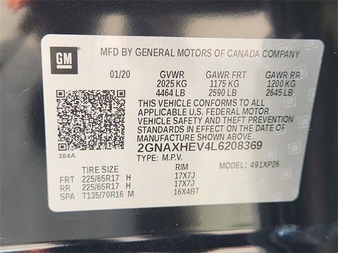 Certified 2020 Chevrolet Equinox LS w/ LS Convenience Package image 32