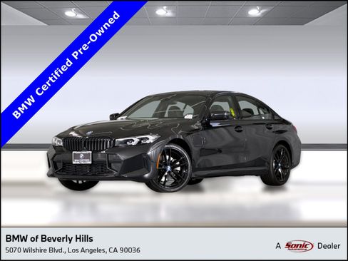 Used 2024 BMW 330e w/ M Sport Package RWD image 1