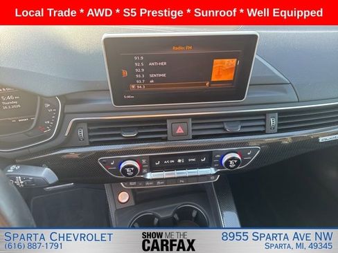 Used 2018 Audi S5 Prestige AWD/4WD image 16
