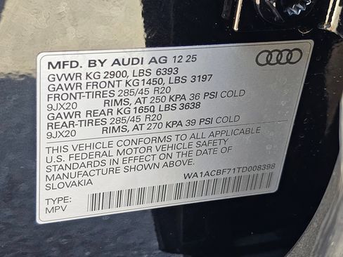 New 2026 Audi Q7 2.0T Premium AWD/4WD image 61