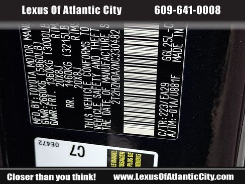 Certified 2022 Lexus RX 350 AWD w/ Premium Package image 30