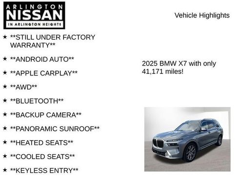 Used 2025 BMW X7 xDrive40i AWD/4WD image 9