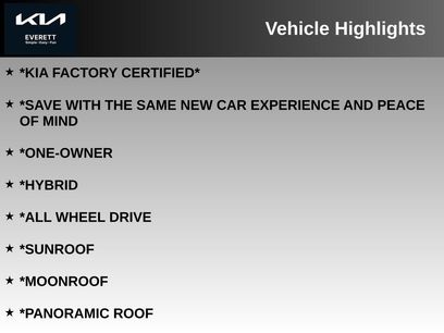 Certified 2022 Kia Sorento EX w/ Panoramic Sunroof Package
