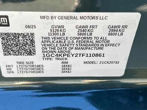 New 2026 Chevrolet Silverado 2500 LTZ w/ LTZ Premium Package AWD/4WD image 27