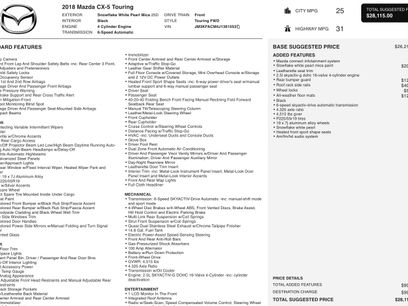 Used 2018 MAZDA CX-5 Touring