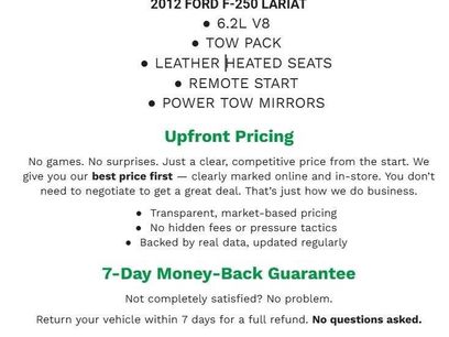 Used 2012 Ford F250 Lariat