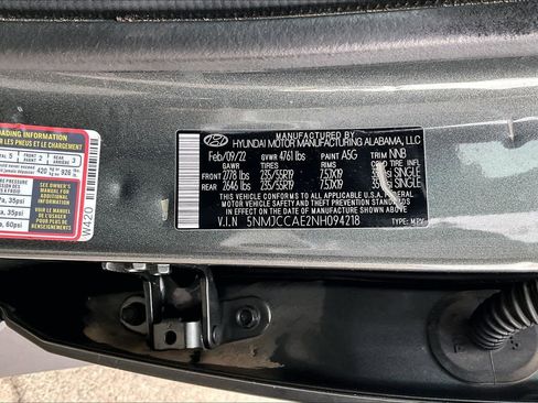 Used 2022 Hyundai Tucson SEL w/ Convenience + Premium Package AWD/4WD image 21