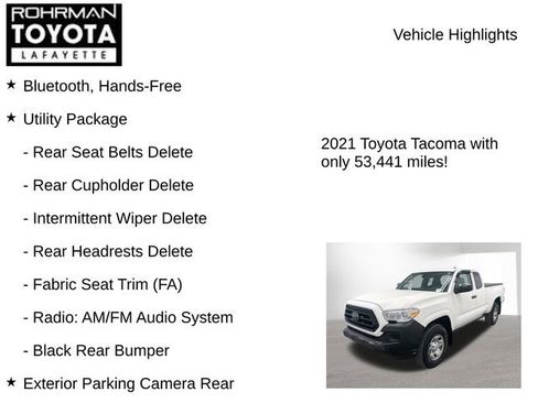 Used 2021 Toyota Tacoma SR RWD image 7