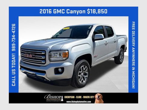 Used 2016 GMC Canyon SLE w/ All Terrain Package AWD/4WD image 1