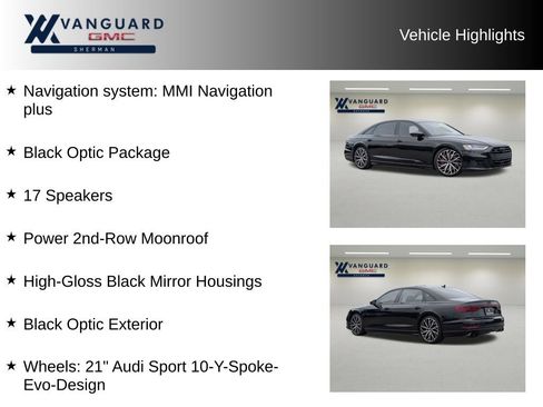 Used 2021 Audi S8 L w/ S8 Executive Package AWD/4WD image 11