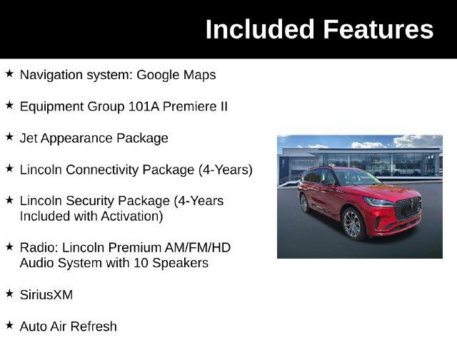 New 2027 Lincoln Aviator AWD w/ Jet Appearance Package image 6