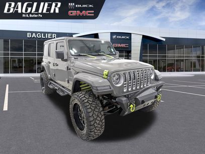 Used 2022 Jeep Wrangler Unlimited Sahara w/ LED Lighting Group