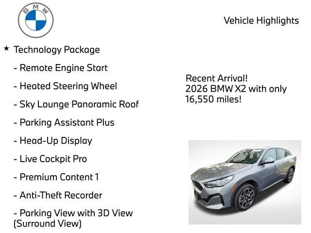 Used 2026 BMW X2 xDrive28i AWD/4WD image 4
