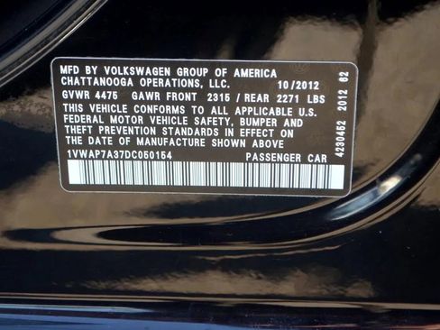 Used 2013 Volkswagen Passat 2.5 S image 44