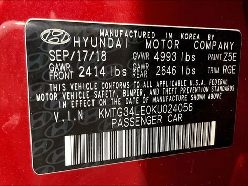 Used 2019 Genesis G70 3.3T Dynamic AWD/4WD image 34