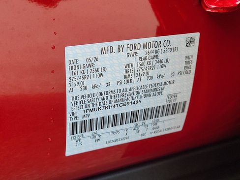 New 2026 Ford Explorer ST-Line w/ ST-Line Street Pack RWD image 29