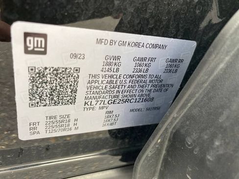 Certified 2024 Chevrolet Trax RS w/ Driver Confidence Package FWD image 25
