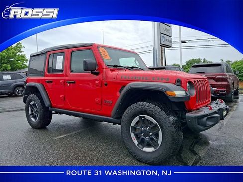 Used 2022 Jeep Wrangler Unlimited Rubicon w/ Steel Bumper Group AWD/4WD image 1