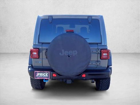 Used 2021 Jeep Wrangler Unlimited Rubicon 4xe w/ Steel Bumper Group image 3