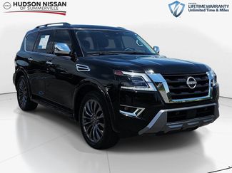 Used 2024 Nissan Armada Platinum w/ Captain's Chairs Package AWD/4WD 360° Tour