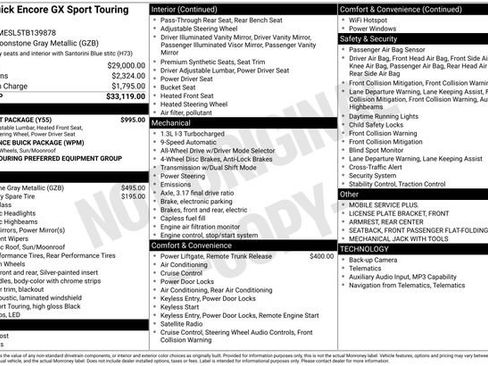 Used 2026 Buick Encore GX Sport Touring w/ Comfort Package AWD/4WD image 45