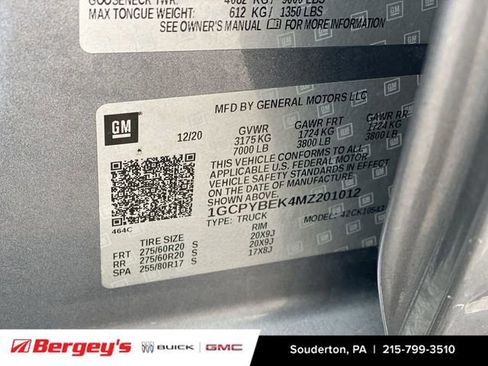 Used 2021 Chevrolet Silverado 1500 Custom image 37