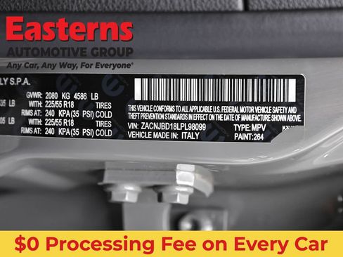 Used 2020 Jeep Renegade Limited AWD/4WD image 34