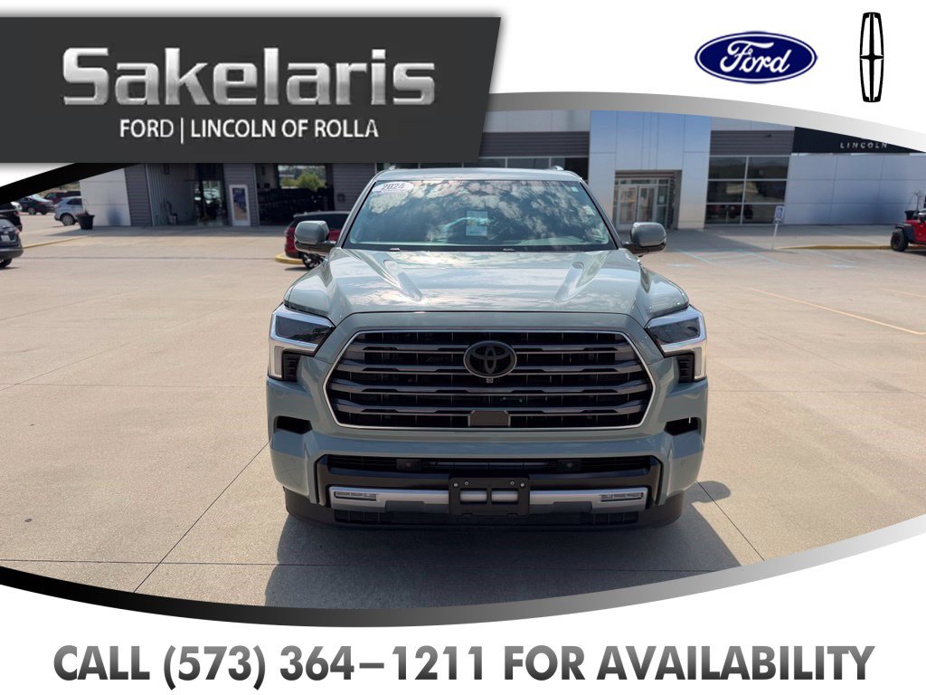 Used 2024 Toyota Sequoia Limited w/ Tow Technology Package AWD/4WD image 2