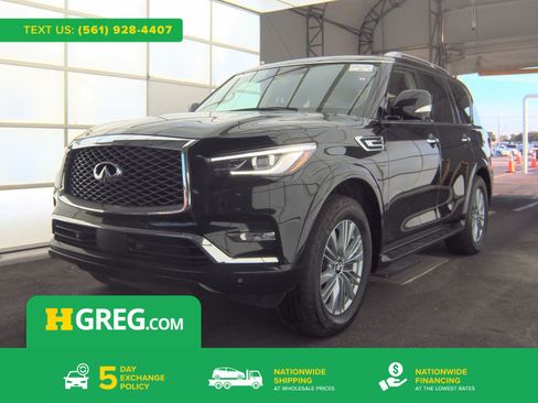 Used 2024 INFINITI QX80 Luxe w/ Cargo Package AWD/4WD image 1