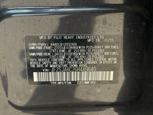 Used 2016 Subaru Forester 2.5i Limited AWD/4WD image 25