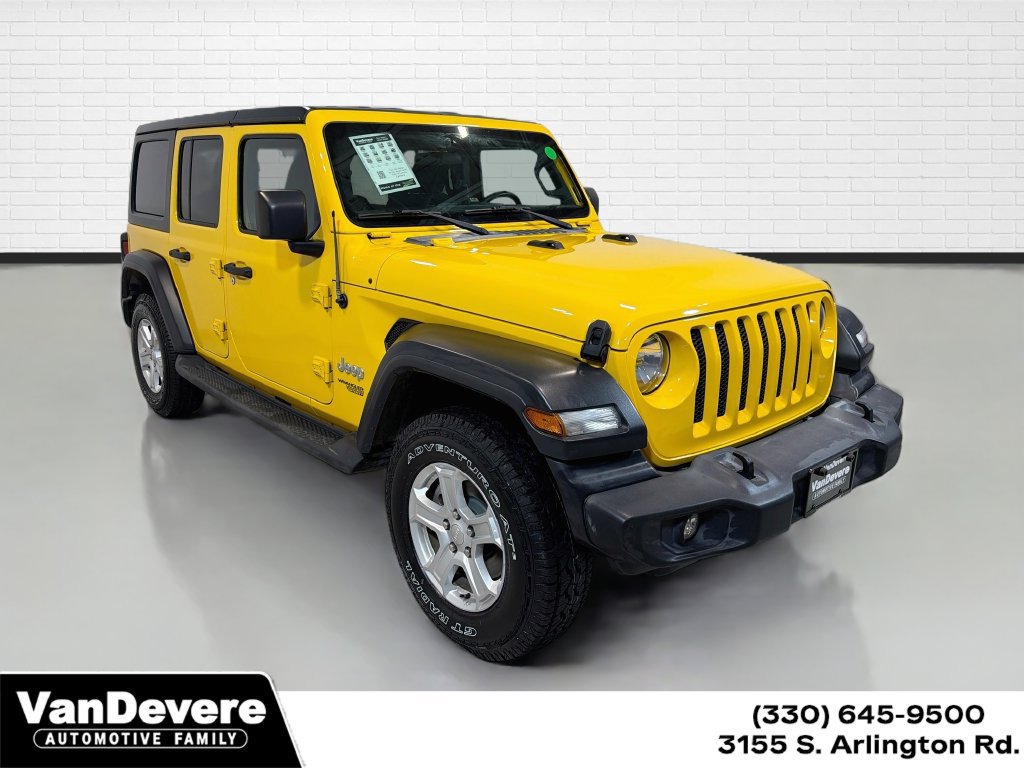 Used 2019 Jeep Wrangler Unlimited Sport S AWD/4WD image 1