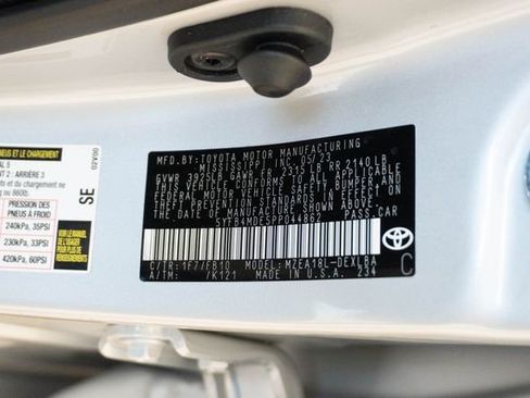 Used 2023 Toyota Corolla LE w/ Carpet Mat Package (TMS) FWD image 27