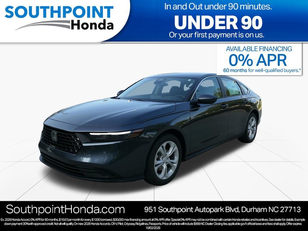 New 2026 Honda Accord LX image 3