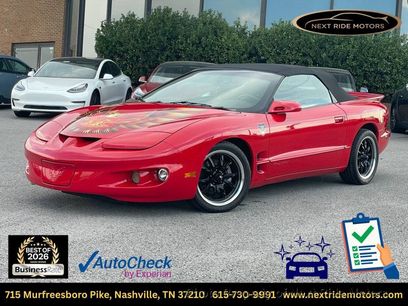 Used 2002 Pontiac Firebird Convertible