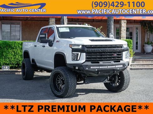 Used 2021 Chevrolet Silverado 3500 LTZ w/ LTZ Premium Package AWD/4WD image 1
