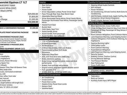 Used 2023 Chevrolet Equinox LT AWD/4WD image 1