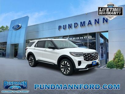 New 2026 Ford Explorer Platinum w/ LUX Leather Package