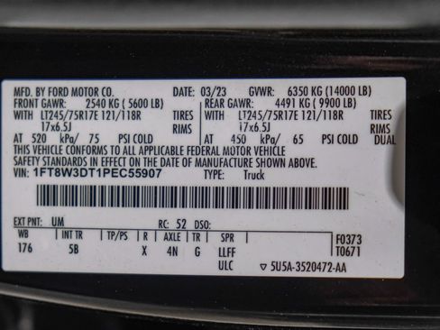 Used 2023 Ford F350 Lariat w/ FX4 Off-Road Package AWD/4WD image 65