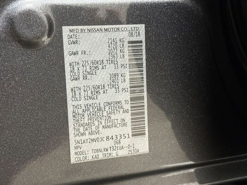 Used 2018 Nissan Rogue SL AWD/4WD image 28