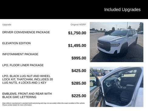 Used 2023 GMC Acadia SLE w/ Driver Convenience Package AWD/4WD image 6